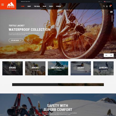 ThemeForest Gaion