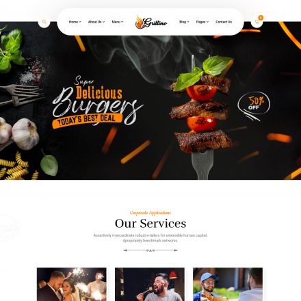 ThemeForest Grillino