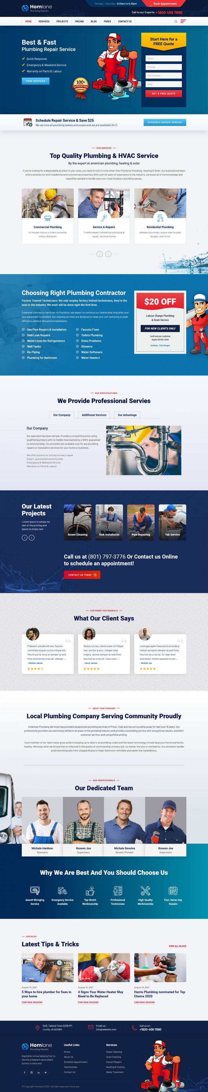 WordPress шаблон ThemeForest Homlane