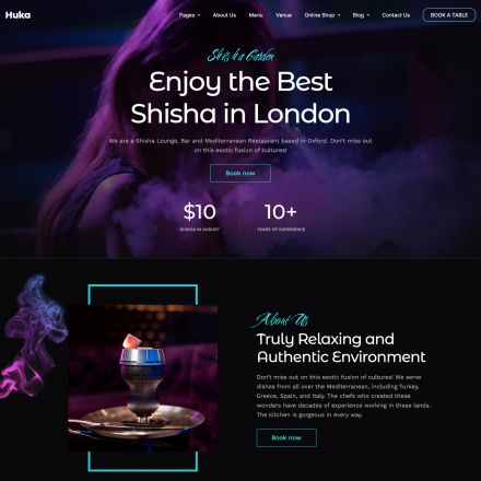 ThemeForest Huka