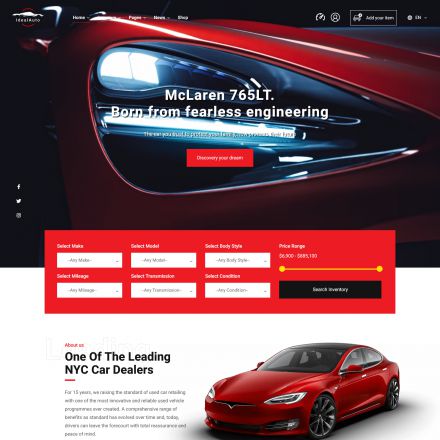 ThemeForest IdealAuto