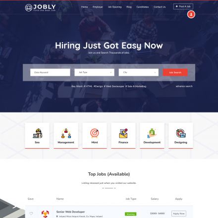 ThemeForest Jobly