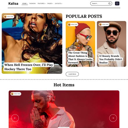 ThemeForest Kalisa