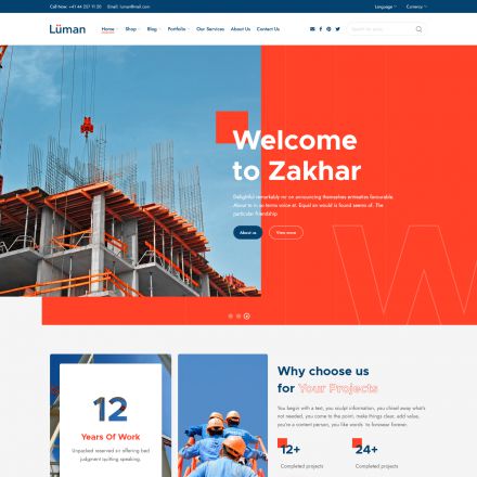 ThemeForest Luman