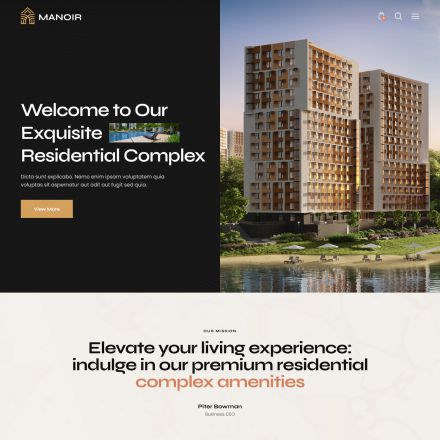 ThemeForest Manoir
