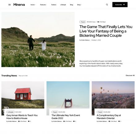 ThemeForest Minerva