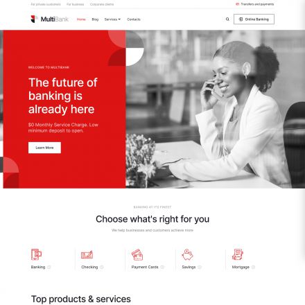 ThemeForest Multibank