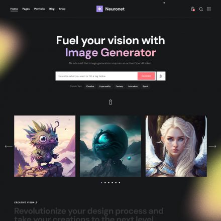 ThemeForest Neuronet