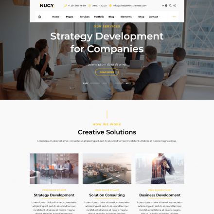 ThemeForest Nucy