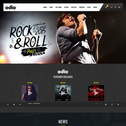 ThemeForest Odio