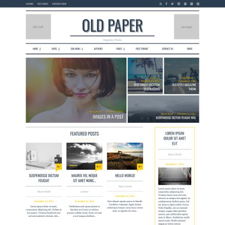 ThemeForest OldPaper