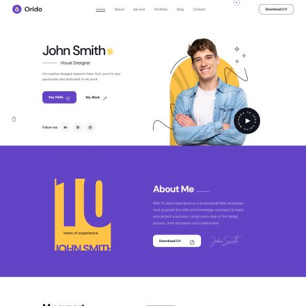 ThemeForest Orido