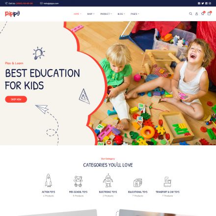 ThemeForest Pippo