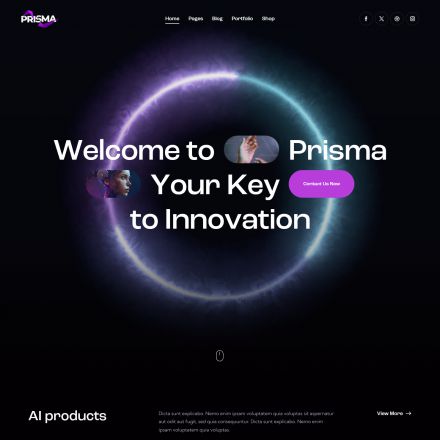 ThemeForest Prisma