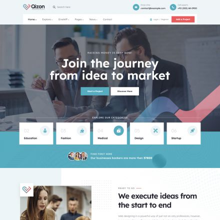 ThemeForest Qizon