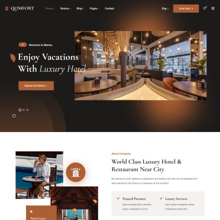 ThemeForest Qomfort