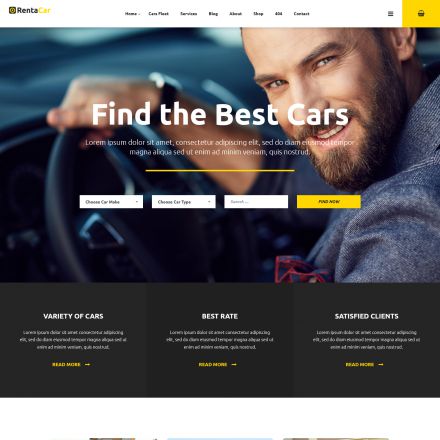 ThemeForest Rentacar