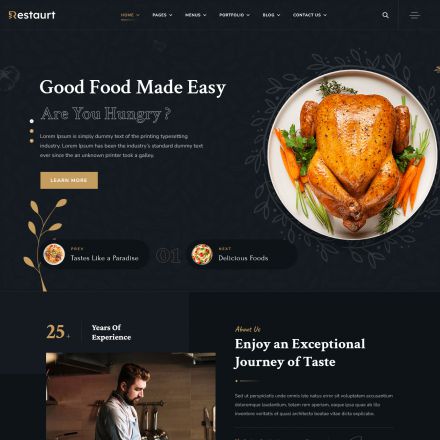 ThemeForest Restaurt