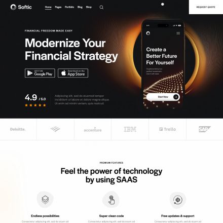 ThemeForest Softic