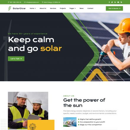 ThemeForest Solarglow