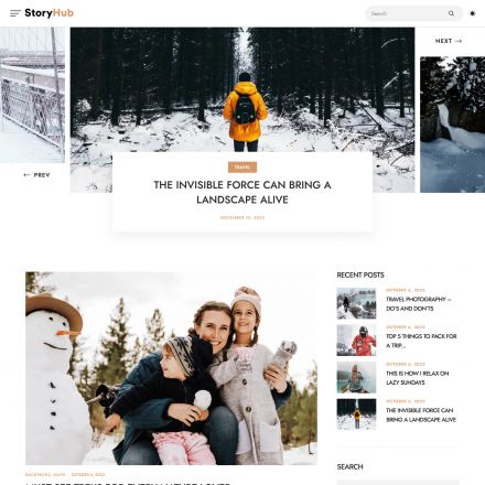 ThemeForest StoryHub