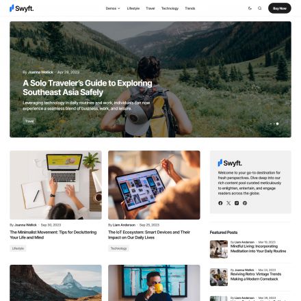 ThemeForest Swyft