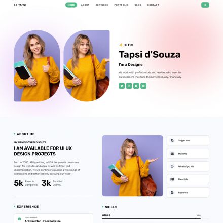 ThemeForest Tapsi