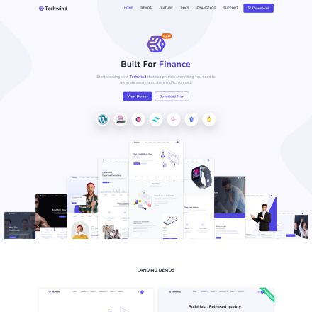 ThemeForest Techwind