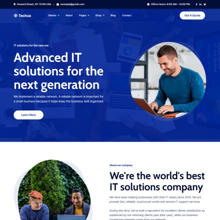 ThemeForest Techza