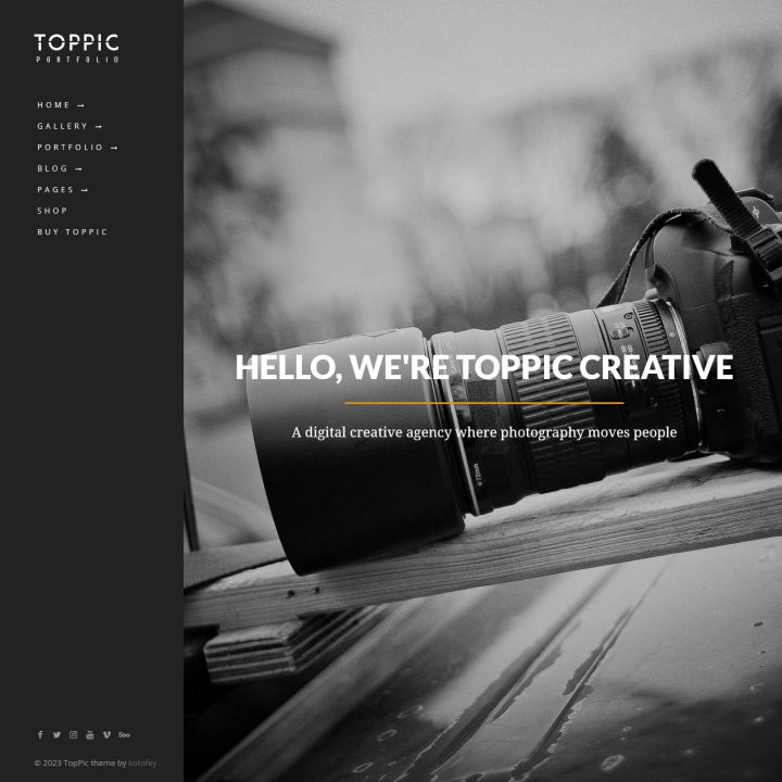 WordPress шаблон ThemeForest TopPic