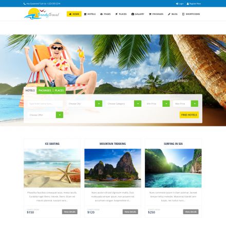 ThemeForest Trendy Travel