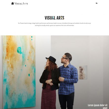 ThemeForest Visual Art