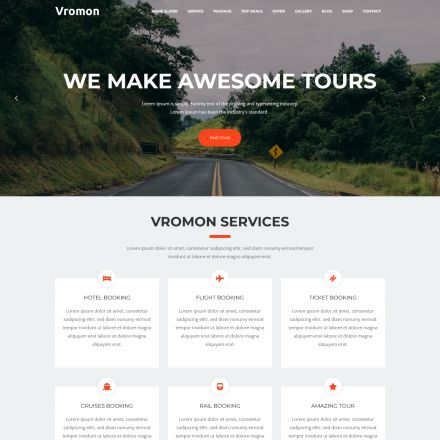 ThemeForest Vromon