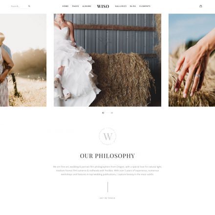 ThemeForest Wiso Photography