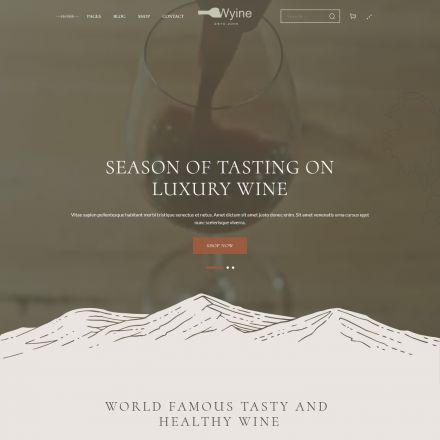 ThemeForest Wyine