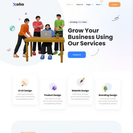 ThemeForest Xolio