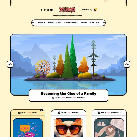 ThemeForest Xoxo