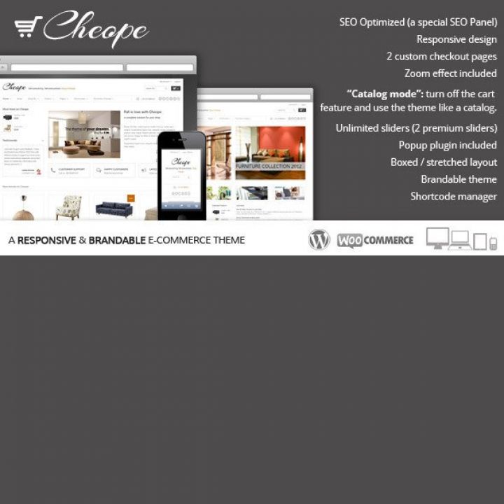 Шаблон Yithemes Cheope Shop WordPress шаблон Yithemes Cheope Shop