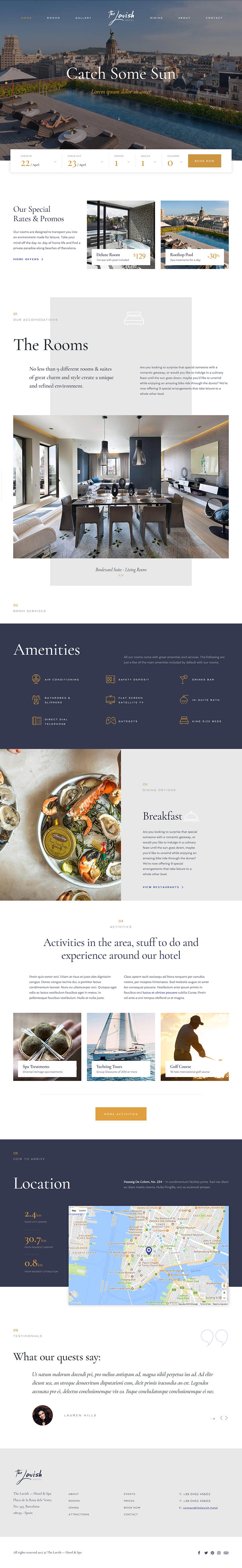 WordPress шаблон ThemeFuse The Lavish