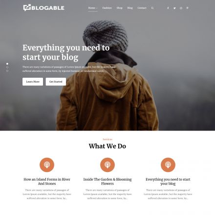 Theme Palace Blogable Pro