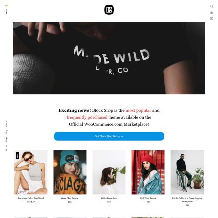 WooCommerce Themes Block Shop WooCommerce Theme