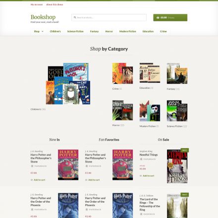 WooCommerce Bookshop