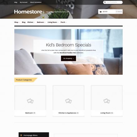 WooCommerce Homestore