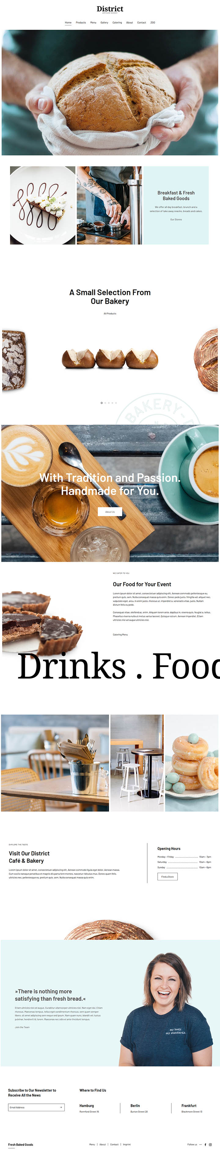 WordPress шаблон YOOtheme District