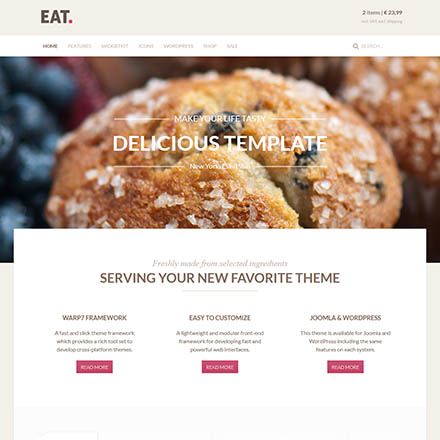 YOOtheme Eat