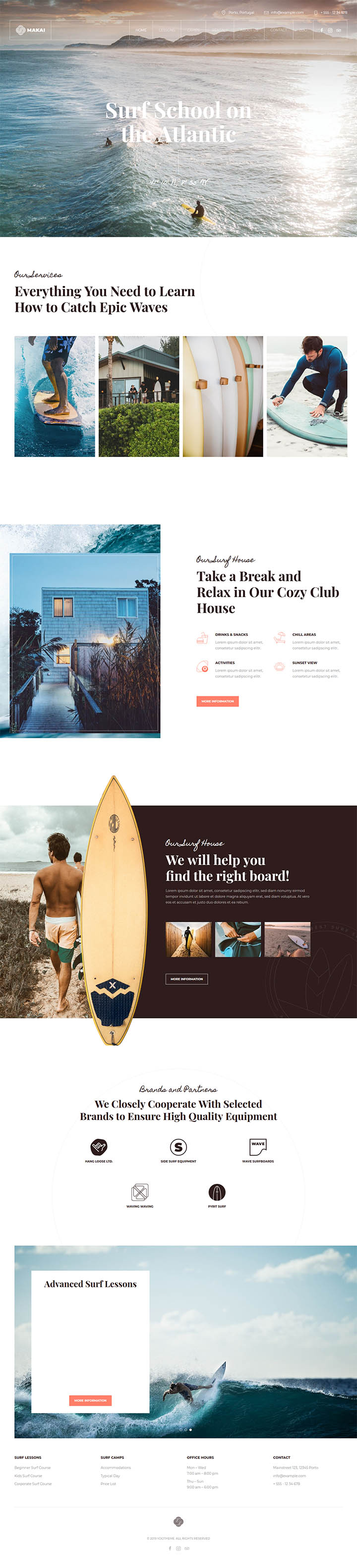 WordPress шаблон YOOtheme Makai