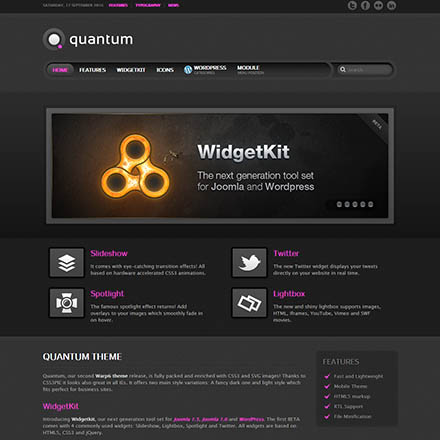 YOOtheme Quantum