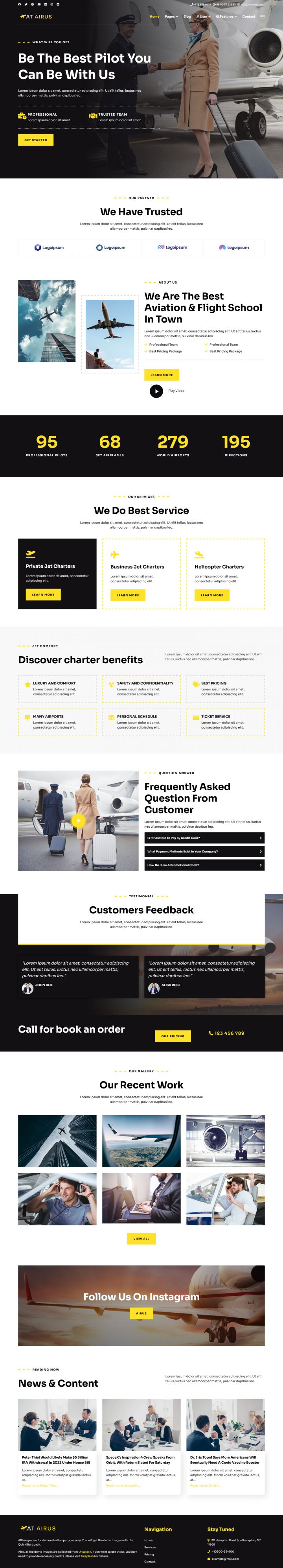 Шаблон AGE Themes Airus Joomla шаблон AGE Themes Airus