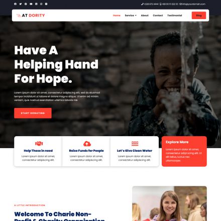 AGE Themes Dority Onepage
