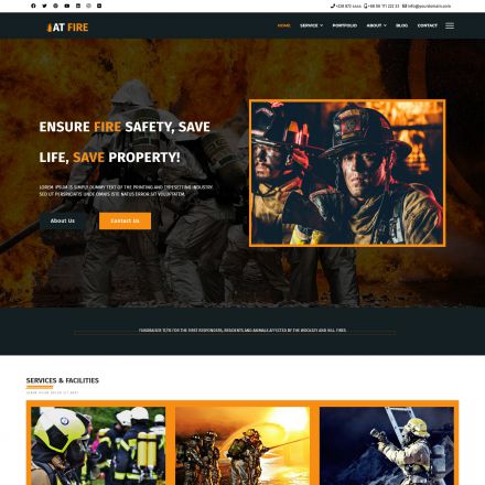 AGE Themes Fire Onepage